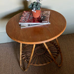 Load image into Gallery viewer, KEPT London Stock Bamboo table with wooden top
