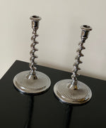 Load image into Gallery viewer, KEPT London Stock Barley twist candlesticks
