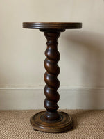Load image into Gallery viewer, KEPT London Stock Barley twist round pedestal table
