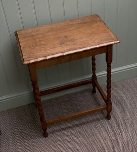 KEPT London Stock Barley twist side table