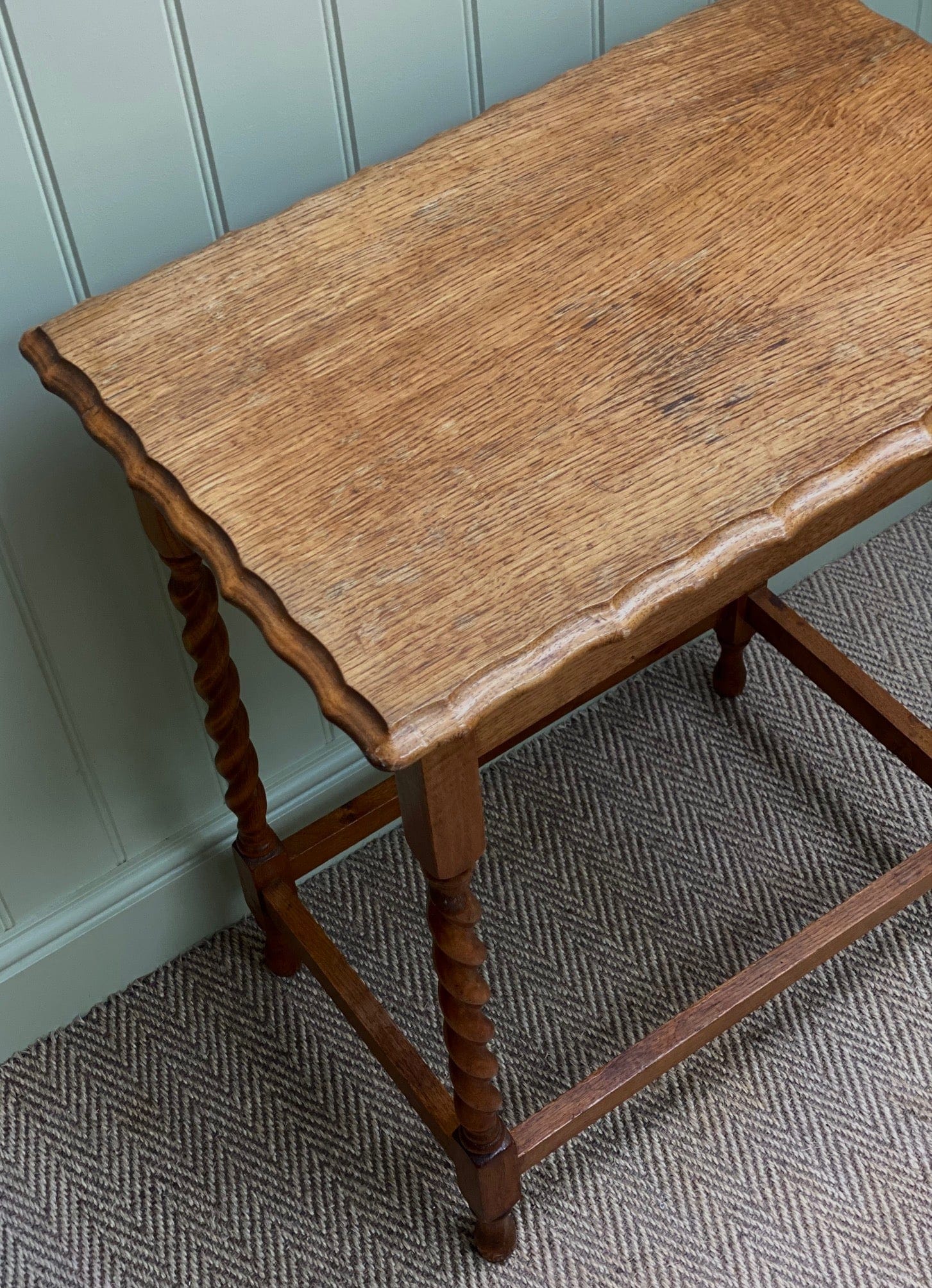 KEPT London Stock Barley twist side table