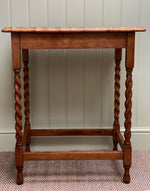 Load image into Gallery viewer, KEPT London Stock Barley twist side table
