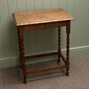 KEPT London Stock Barley twist side table