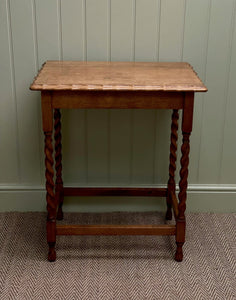 KEPT London Stock Barley twist side table