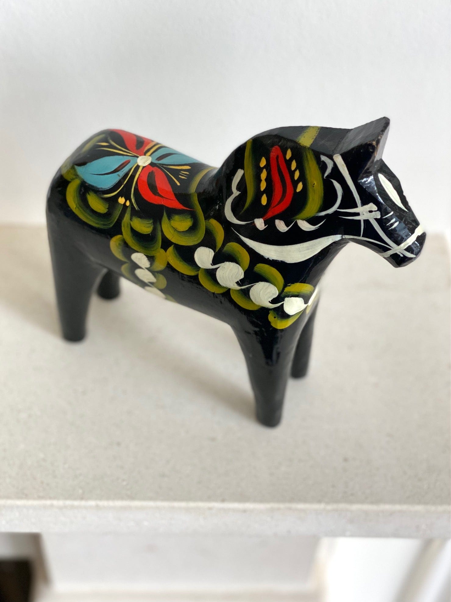 KEPT London Black Dala horse, Nils Olsson, Sweden