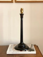 Load image into Gallery viewer, KEPT London Stock Black wooden table lamp
