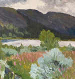 Load image into Gallery viewer, KEPT London Stock Blooming mountain landscape
