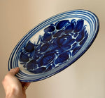 Load image into Gallery viewer, KEPT London Stock Blue and white charger plate
