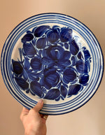 Load image into Gallery viewer, KEPT London Stock Blue and white charger plate
