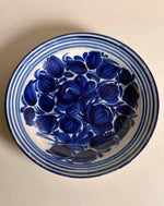 Load image into Gallery viewer, KEPT London Stock Blue and white charger plate
