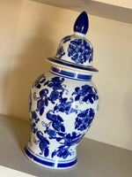 Load image into Gallery viewer, KEPT London Stock Blue and white jar
