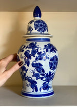 Load image into Gallery viewer, KEPT London Stock Blue and white jar
