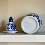 Load image into Gallery viewer, KEPT London Stock Blue and white jar
