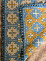Load image into Gallery viewer, KEPT London Stock Blue and yellow Casa Pupo rug
