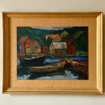 Load image into Gallery viewer, KEPT London Stock Boats and houses, 1973
