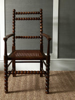 Load image into Gallery viewer, KEPT London Bobbin and cane small chair
