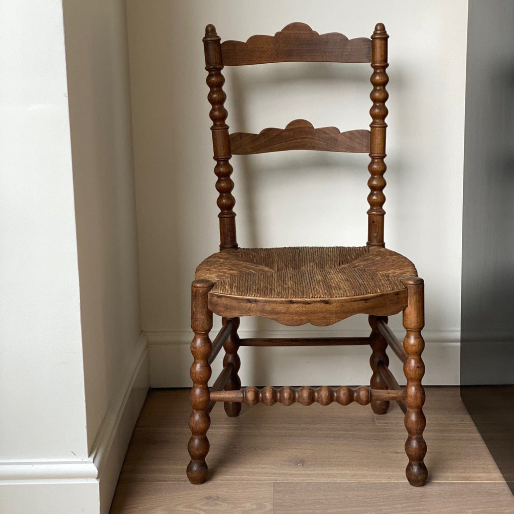 KEPT London Bobbin and scalloped chair