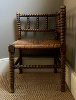 Load image into Gallery viewer, KEPT London Stock Bobbin corner chair
