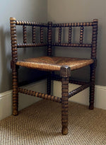 Load image into Gallery viewer, KEPT London Stock Bobbin corner chair
