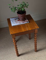 Load image into Gallery viewer, KEPT London Stock Bobbin leg oak table
