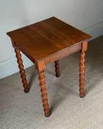 Load image into Gallery viewer, KEPT London Stock Bobbin leg oak table
