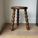 Load image into Gallery viewer, KEPT London Stock Bobbin stool with circular seat
