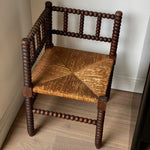 Load image into Gallery viewer, KEPT London Stock Bobbin turned corner chair
