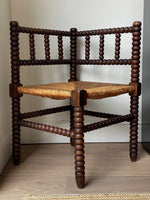 Load image into Gallery viewer, KEPT London Stock Bobbin turned corner chair
