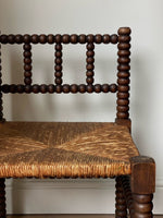 Load image into Gallery viewer, KEPT London Stock Bobbin turned corner chair
