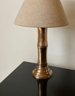 Load image into Gallery viewer, KEPT London Stock Brass bamboo shaped lamp
