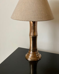 KEPT London Stock Brass bamboo shaped lamp