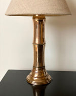 Load image into Gallery viewer, KEPT London Stock Brass bamboo shaped lamp
