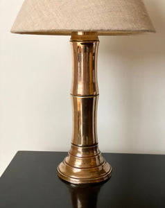 KEPT London Stock Brass bamboo shaped lamp