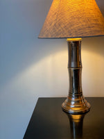 Load image into Gallery viewer, KEPT London Stock Brass bamboo shaped lamp
