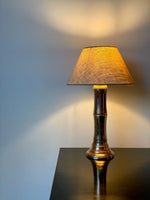 Load image into Gallery viewer, KEPT London Stock Brass bamboo shaped lamp
