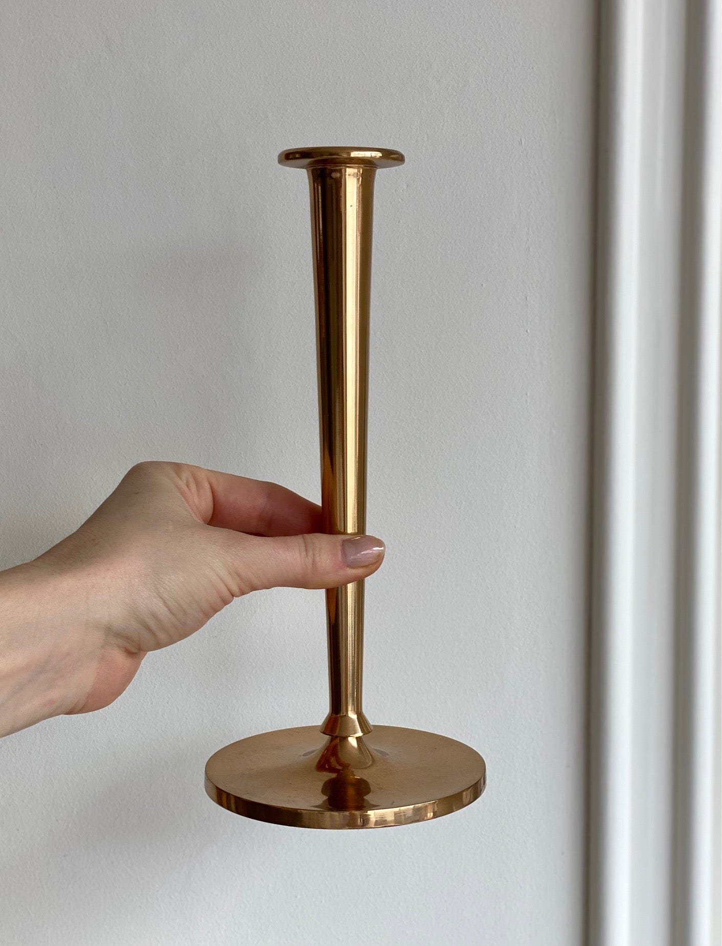 KEPT London Stock Brass candlesticks, Scandia Malm