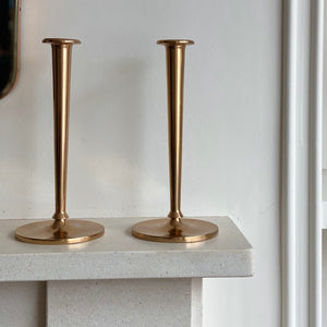 KEPT London Stock Brass candlesticks, Scandia Malm