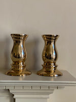 Load image into Gallery viewer, KEPT London Stock Brass curve shaped candlesticks
