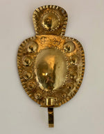 Load image into Gallery viewer, KEPT London Stock Brass embossed wall sconce
