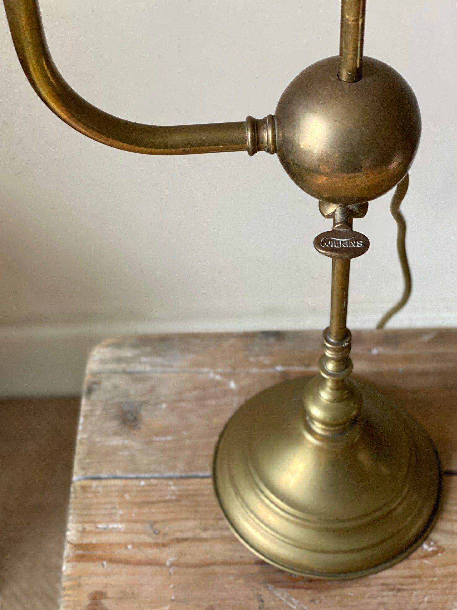 KEPT London Stock Brass height adjustable light
