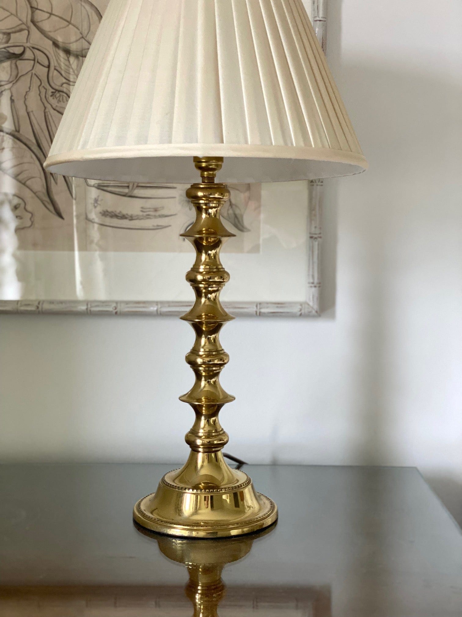 KEPT London Brass layered lamp