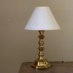 Load image into Gallery viewer, KEPT London Stock Brass shaped table lamp
