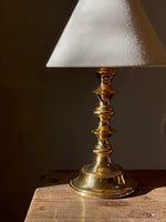 Load image into Gallery viewer, KEPT London Stock Brass shaped table lamp
