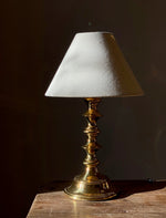 Load image into Gallery viewer, KEPT London Stock Brass shaped table lamp
