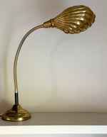 Load image into Gallery viewer, KEPT London Brass shell lamp with swan neck
