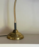 Load image into Gallery viewer, KEPT London Brass shell lamp with swan neck
