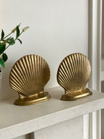 Load image into Gallery viewer, KEPT London Brass shell shaped bookends
