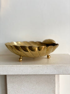 KEPT London Brass shell shaped dish