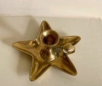 Load image into Gallery viewer, KEPT London Stock Brass star shaped chamberstick
