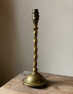 Load image into Gallery viewer, KEPT London Stock Brass twist lamp
